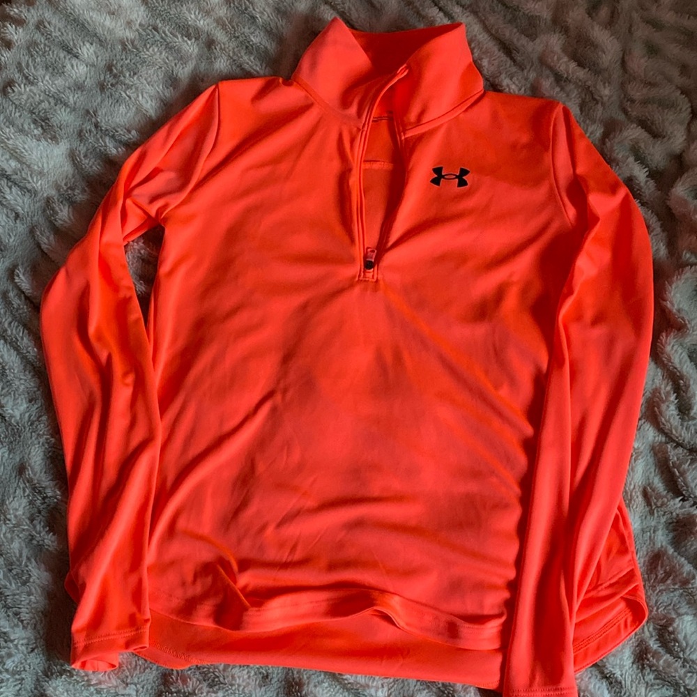 under armor zip up